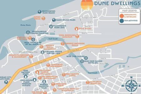 Close To Beach, W&D, Pet Friendly, Dunes, Casino Michigan City Eksteriør bilde