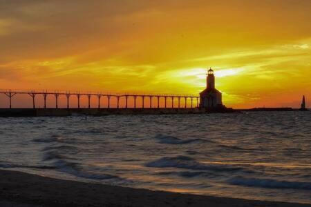 Close To Beach, W&D, Pet Friendly, Dunes, Casino Michigan City Eksteriør bilde
